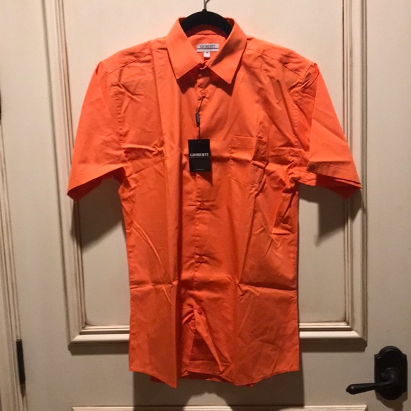 Boys Short Sleeve Button Up Shirt - Picture 1 of 5
